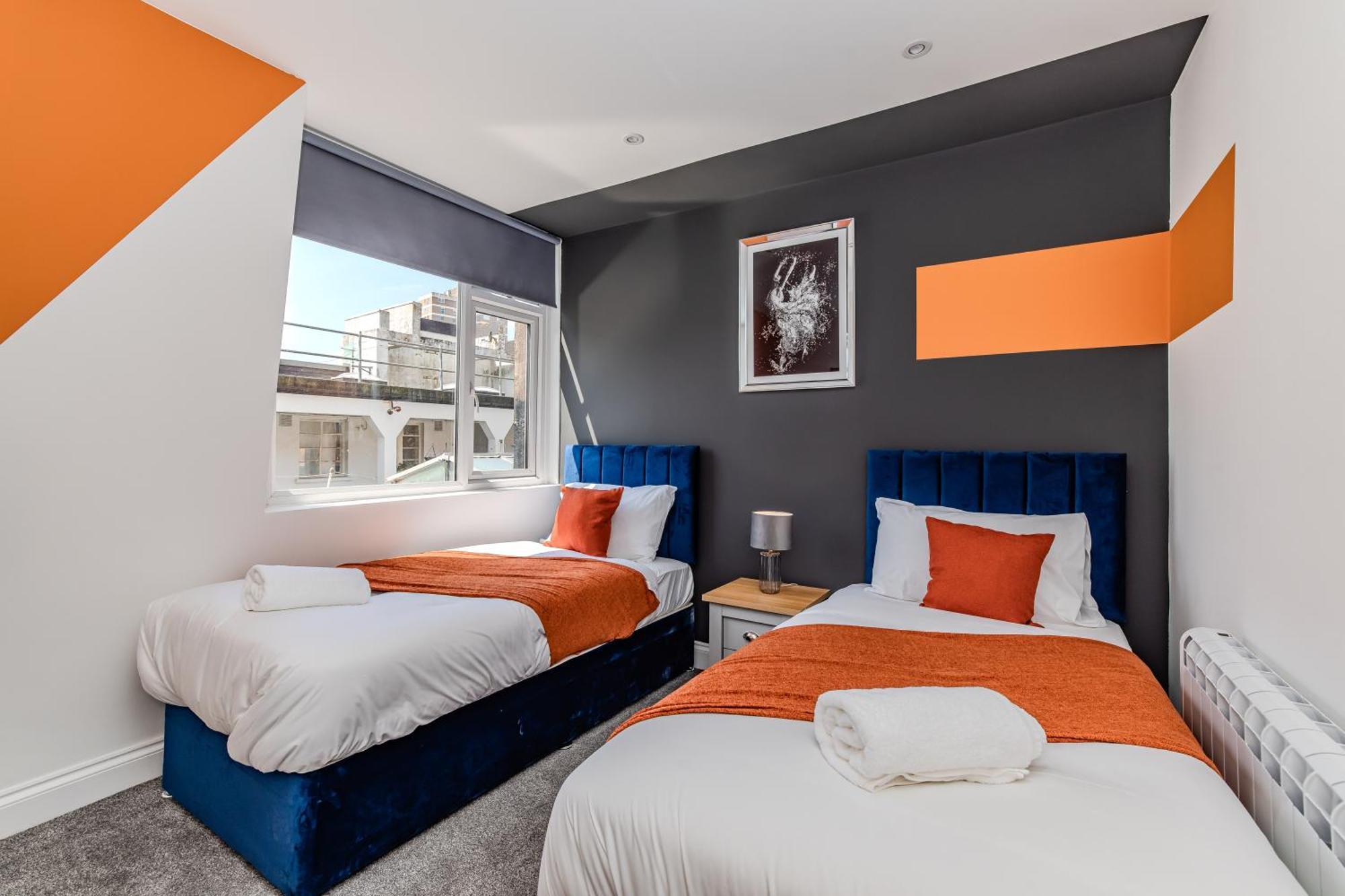 Super Central 2 Bedroom Flat I Next To Shopping Center & Brighton Beach Luaran gambar