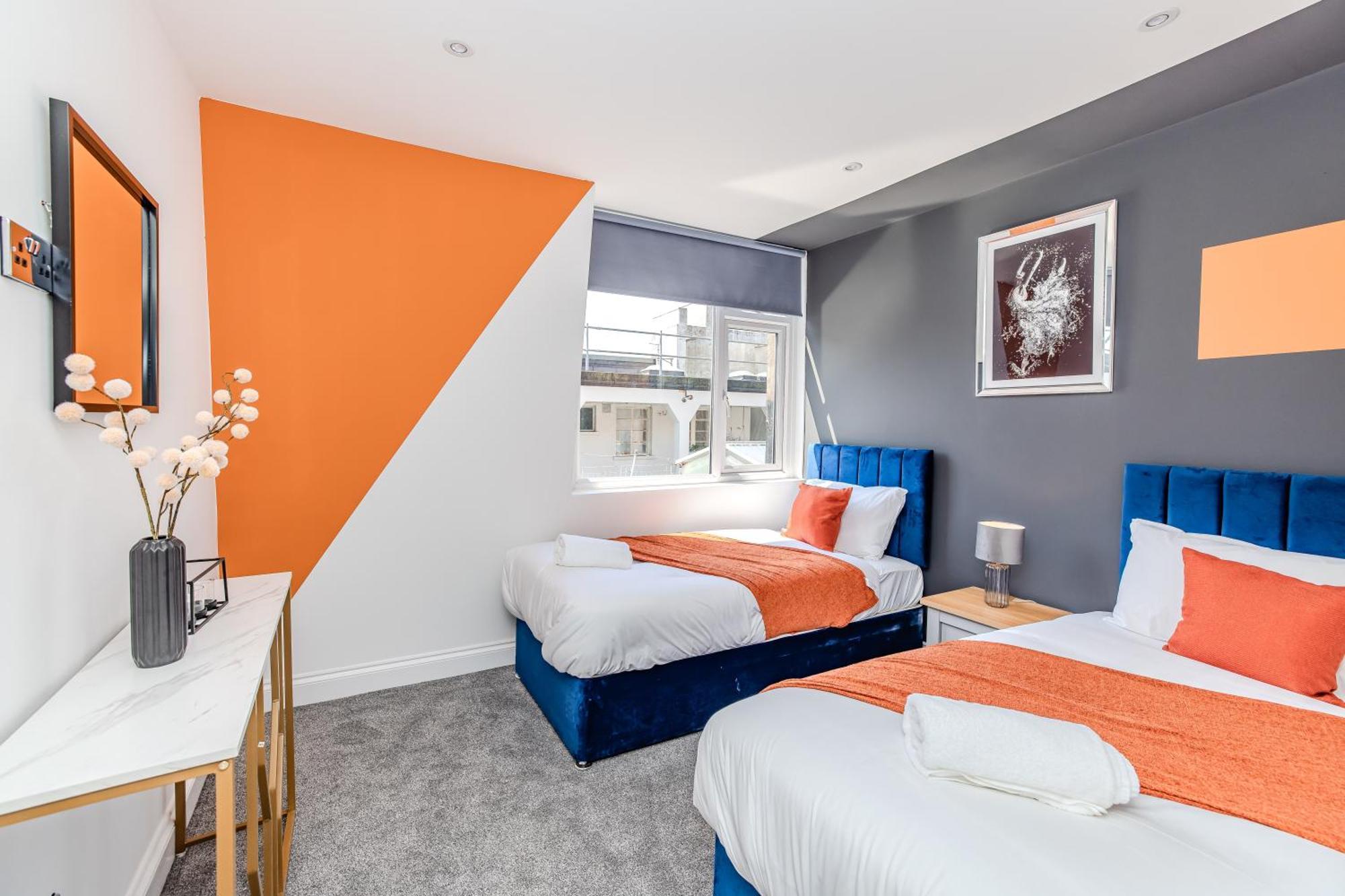 Super Central 2 Bedroom Flat I Next To Shopping Center & Brighton Beach Luaran gambar